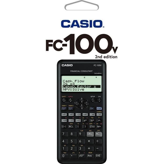 Casio Fc-100 V Calculadora Científica Programable, 4 Líneas LCD, 10+2 y 15 Dígitos, Gris 3 Casio Fc-100 V Calculadora Científica Programable, 4 Líneas LCD, 10+2 y 15 Dígitos, Gris 3