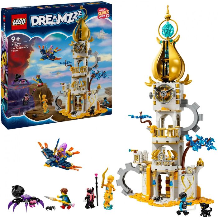 LEGO 71477 DREAMZzz La Torre del Hombre de Arena, Castillo de Juguete con Araña, Pájaro y Figuras de Brujas 13 LEGO 71477 DREAMZzz La Torre del Hombre de Arena, Castillo de Juguete con Araña, Pájaro y Figuras de Brujas 13
