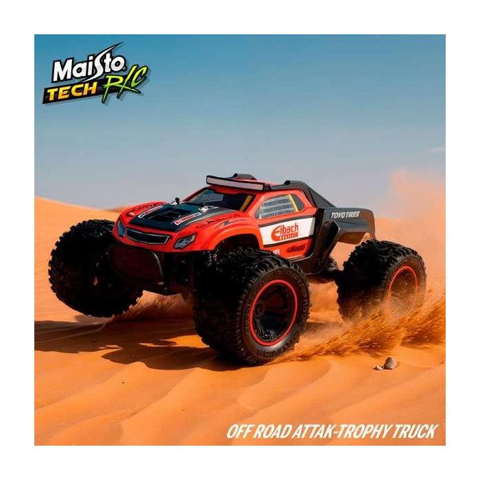Coche Radio Control Maisto Trophy Truck Rojo 1:14 37 x 17 x 36 cm 2,4 GHz 1