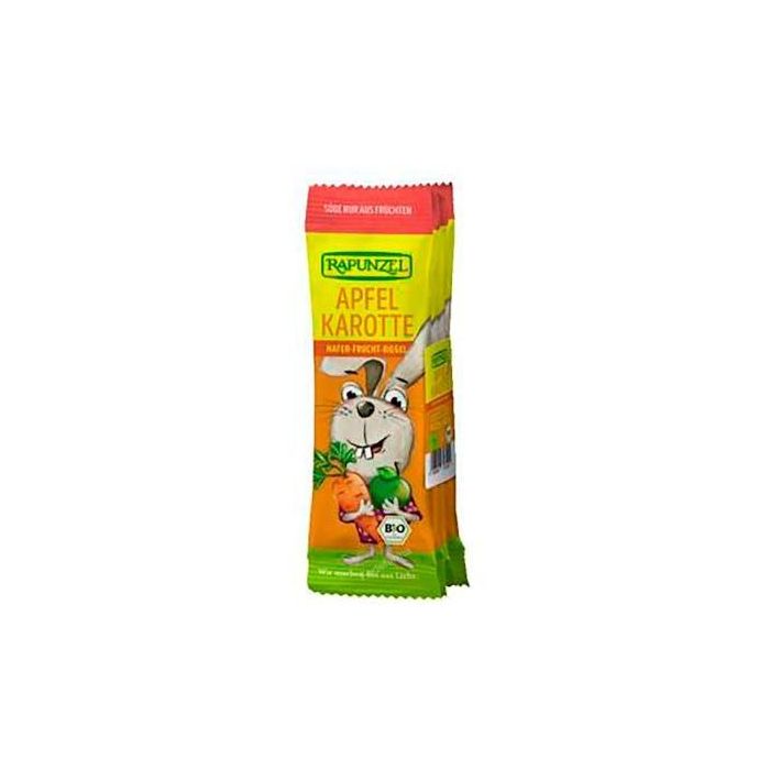 RAPUNZEL Barrita Infantil Avena, Manzana y Zanahoria 4x23g