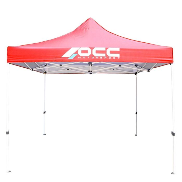 Carpa Racing 3x3M Acero Inox Rojo 40 mm 420 Oxford OCCCARP02 7 Carpa Racing 3x3M Acero Inox Rojo 40 mm 420 Oxford OCCCARP02 7