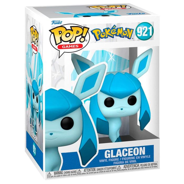 Funko Pop Pokemon Glaceon 69080 - Figura de Vinilo de 9 cm con Caja Original 1 Funko Pop Pokemon Glaceon 69080 - Figura de Vinilo de 9 cm con Caja Original 1