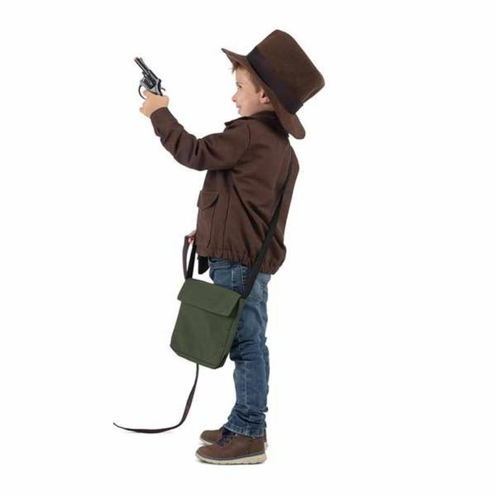 Disfraz yo quiero ser arqueólogo/a sombrero, chaqueta con camisa, cinturón, pistolera, pistola, látigo y bolsa talla 3-5 y 10 Disfraz yo quiero ser arqueólogo/a sombrero, chaqueta con camisa, cinturón, pistolera, pistola, látigo y bolsa talla 3-5 y 10
