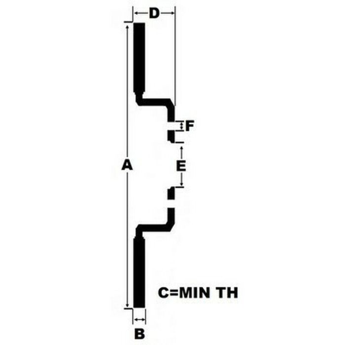 Discos de Freno Black Diamond BDKBD1172COM Taladrado 1 Discos de Freno Black Diamond BDKBD1172COM Taladrado 1