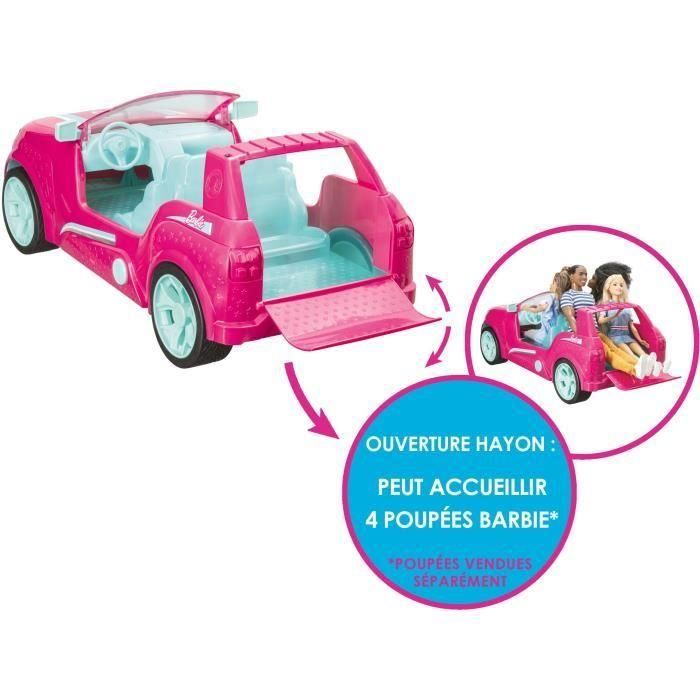 Mondo Motors - Coche de control remoto - SUV convertible - Barbie Cruiser 1