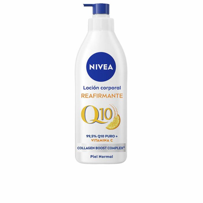Nivea Q10+ Reafirmante loción corporal con vitamina C, 625 ml - Piel firme e hidratada