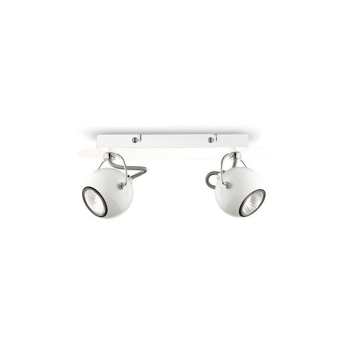 Aplique de Pared Lunare GU10 2 Luces con Bombilla I-L-77895 0 Aplique de Pared Lunare GU10 2 Luces con Bombilla I-L-77895 0