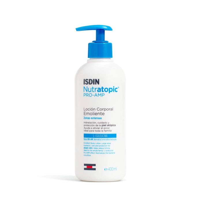 Isdin Nutratopic locion corporal emoliente zonas extensas piel atopica 400 ml Isdin Nutratopic locion corporal emoliente zonas extensas piel atopica 400 ml