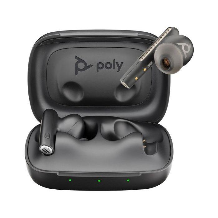 Poly BT700 Voyager Free 60 UC Auriculares In-ear Inalámbricos ANC Carbon Black con Adaptador USB-A y Estuche de Carga Básico 0 Poly BT700 Voyager Free 60 UC Auriculares In-ear Inalámbricos ANC Carbon Black con Adaptador USB-A y Estuche de Carga Básico 0