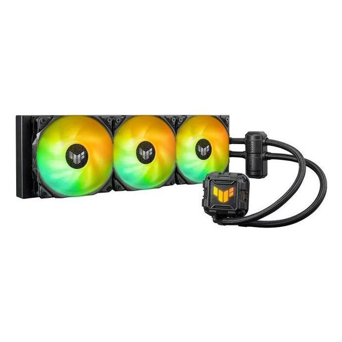 Asus TUF Gaming LC II 360 ARGB Refrigeración Líquida CPU con 3 Ventiladores 120mm ARGB Aura Sync Negro 1