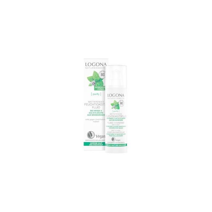 Fluido Hidratante Matificante Menta 30Ml.