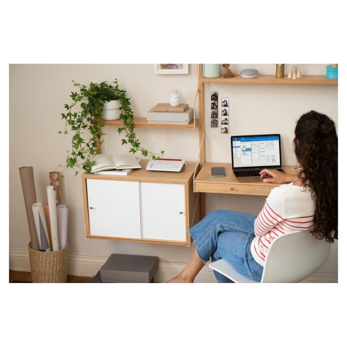AVM Fritz!Box 7530 AX Router Wi-Fi 6 Doble Banda Ethernet ADSL Gigabit Ethernet VDSL Dual Band 2.4GHz 5GHz hasta 2400 Mbps 4