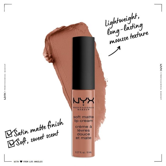 Nyx Soft Matte Lip Cream Abu Dhabi 4 Nyx Soft Matte Lip Cream Abu Dhabi 4