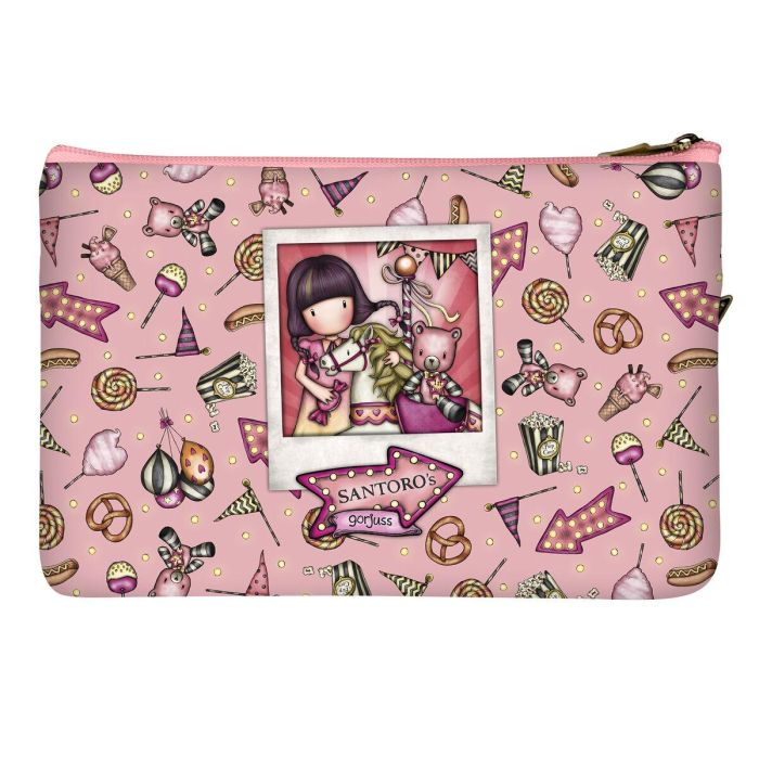 Estuche Escolar Gorjuss Carousel Salmón (23.4 x 15.5 x 1.5 cm) 1 Estuche Escolar Gorjuss Carousel Salmón (23.4 x 15.5 x 1.5 cm) 1