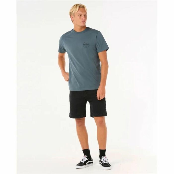 Camiseta de Manga Corta Hombre Rip Curl Staple Tee 1 Camiseta de Manga Corta Hombre Rip Curl Staple Tee 1