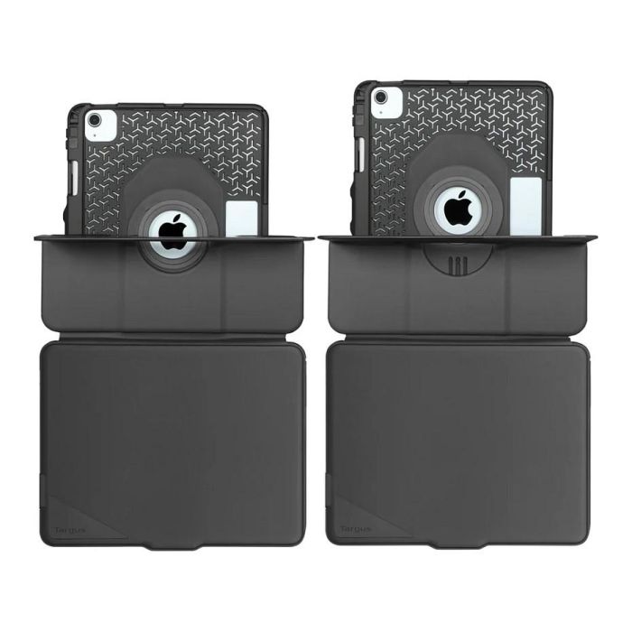 Targus VersaVu Teclado con Trackpad y Cubierta Bluetooth 5.0 para iPad Air (M2) 11" e iPad Pro 11" - Idioma Nórdico QWERTY, Negro