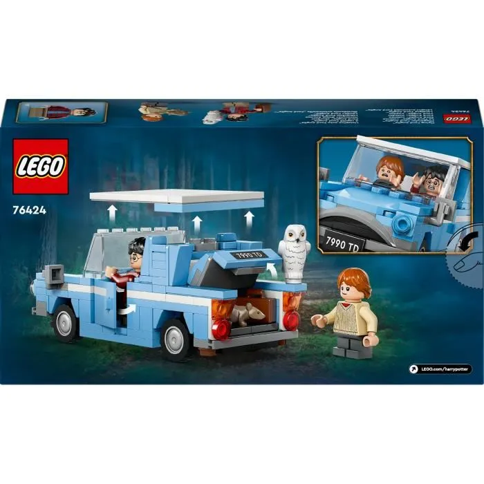 Lego Harry Potter 76424 El Ford Anglia Volador, Juguete para Niños, Coche para Construir 5