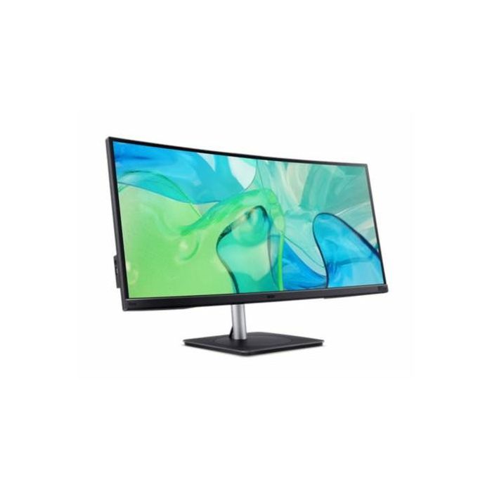 Acer CB343CURb Monitor 34" 86.4cm UltraWide Quad HD 3440x1440 IPS Curvo 3800R Negro Plata 1 Acer CB343CURb Monitor 34" 86.4cm UltraWide Quad HD 3440x1440 IPS Curvo 3800R Negro Plata 1