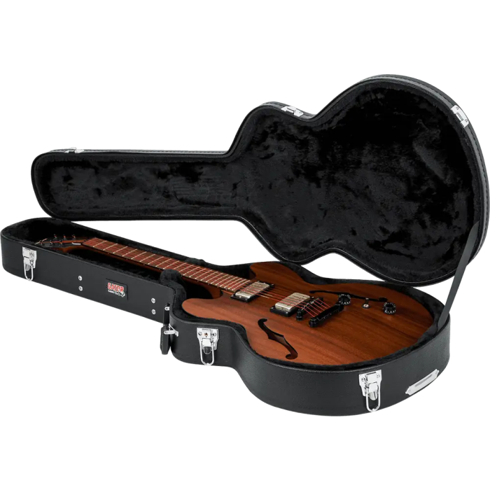 Gator Estuche Guitarra Eléctrica Formato 335 Semi Hollow GWE Negro 4 Gator Estuche Guitarra Eléctrica Formato 335 Semi Hollow GWE Negro 4