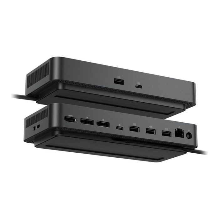 DELL WD25 Base de Conexiones USB-C 3.2 Gen 2 de 100W con Ethernet 2500Mbit/s y Doble DisplayPort y HDMI Negro