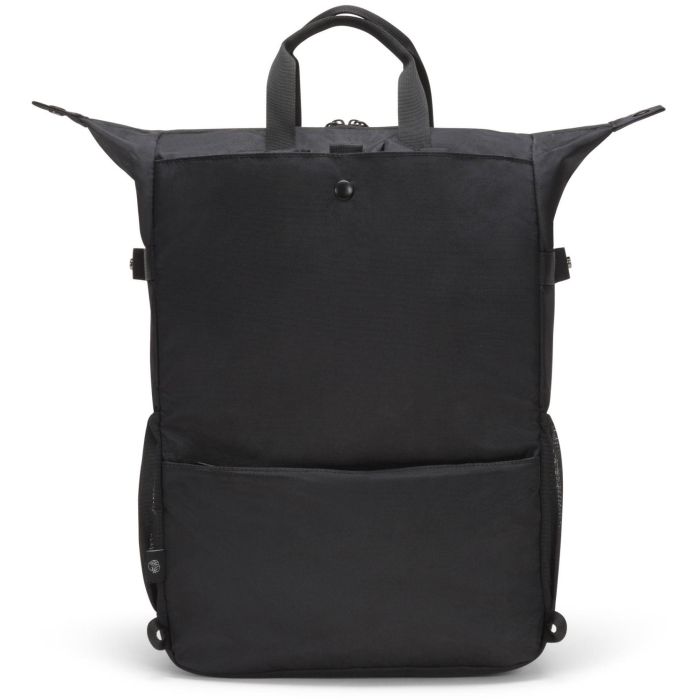 DICOTA Eco Backpack Dual GO Mochila para Portátil 13-15.6" Negro de PET Reciclado con Compartimento para Tablet y Bolsillo Frontal 8 DICOTA Eco Backpack Dual GO Mochila para Portátil 13-15.6" Negro de PET Reciclado con Compartimento para Tablet y Bolsillo Frontal 8