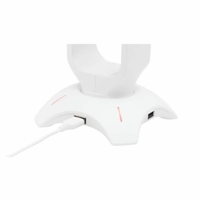 Soporte para Auriculares Gaming The G-Lab K-STAND RADO Blanco 1 Soporte para Auriculares Gaming The G-Lab K-STAND RADO Blanco 1