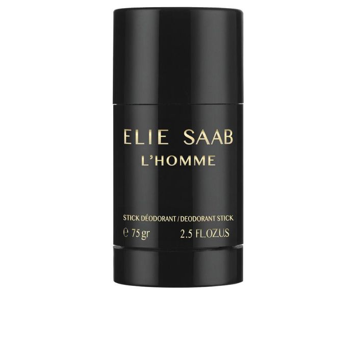 Elie Saab L'HOMME Desodorante en Stick 75 gr, fragancia vetiver amaderada, para hombre