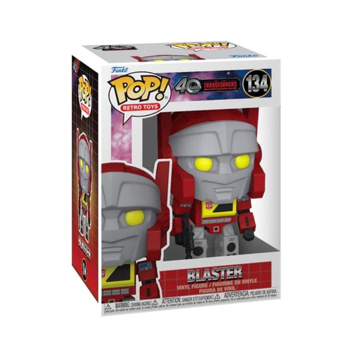Funko Pop Transformers G1 Blaster 80988 1 Funko Pop Transformers G1 Blaster 80988 1