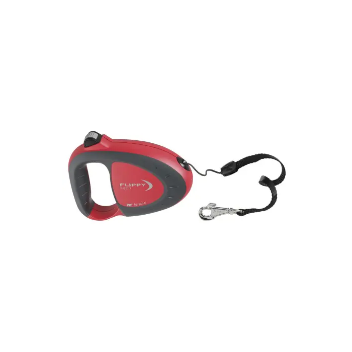 Ferplast Correa Flippy Tech Cuerda Medium Rojo