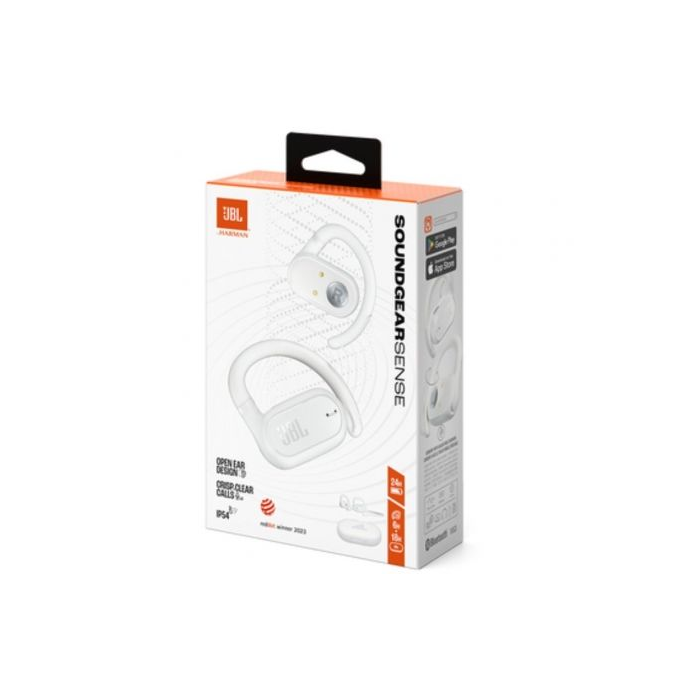 Auriculares Bluetooth JBL Soundgear Sense con estuche de carga/ Autonomía 8h/ Blanco 4 Auriculares Bluetooth JBL Soundgear Sense con estuche de carga/ Autonomía 8h/ Blanco 4