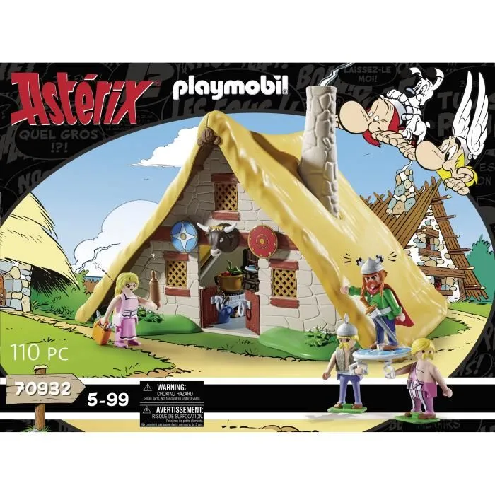 Playmobil Cabaña de Abraracúrcix Astérix 5