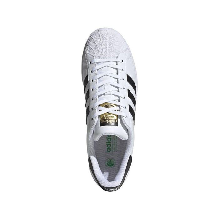 Zapatillas de Running para Adultos Adidas Superstar Vegan Blanco 6