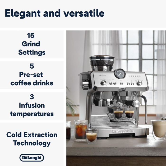 Cafetera Eléctrica DeLonghi LASPECIALISTAOPERAEC9555.M 9