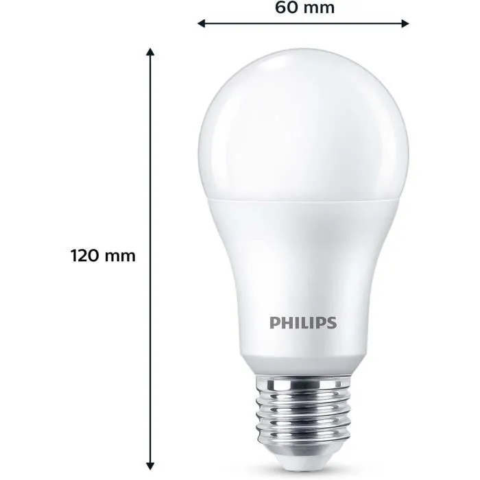 Philips PHI8719514451339 Bombilla LED A67 E27 100 W Blanco Frío No Regulable x 3 1