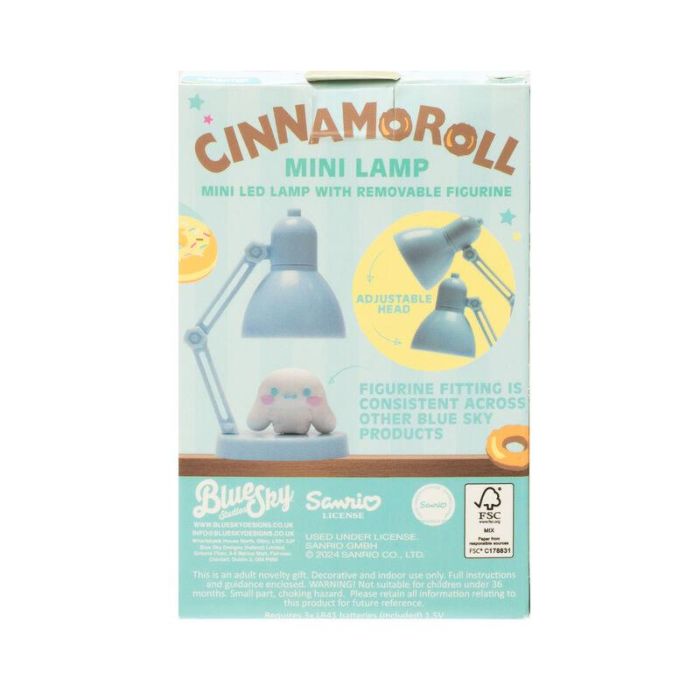 Mini Lámpara Cinnamoroll Sanrio 3 Mini Lámpara Cinnamoroll Sanrio 3
