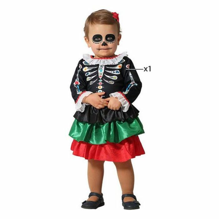 Disfraz para Niños Multicolor Esqueleto 4 Disfraz para Niños Multicolor Esqueleto 4