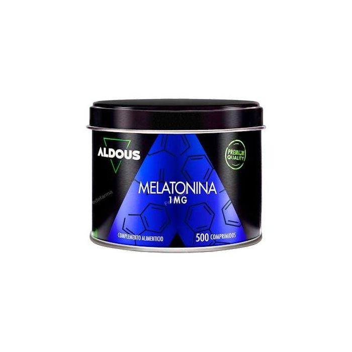 ALDOUS BIO Melatonina Pura 1Mg 500 Comprimidos