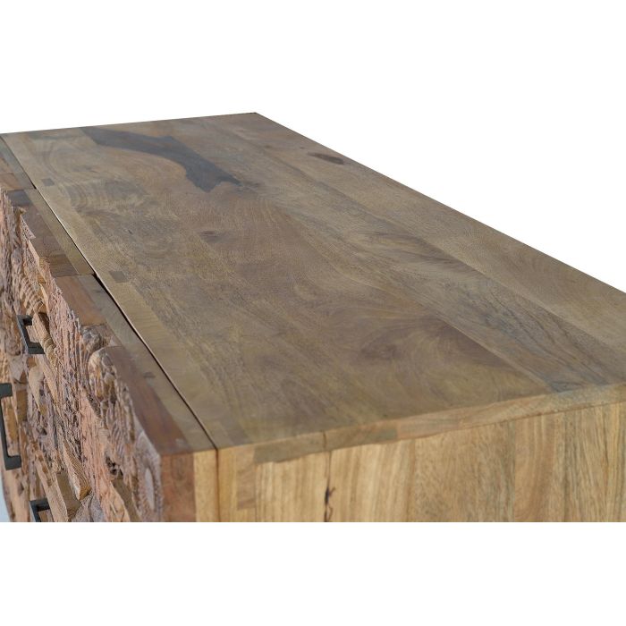 GINER Y COLOMER Aparador de Madera de Mango Recuperada 150 cm Natural 5