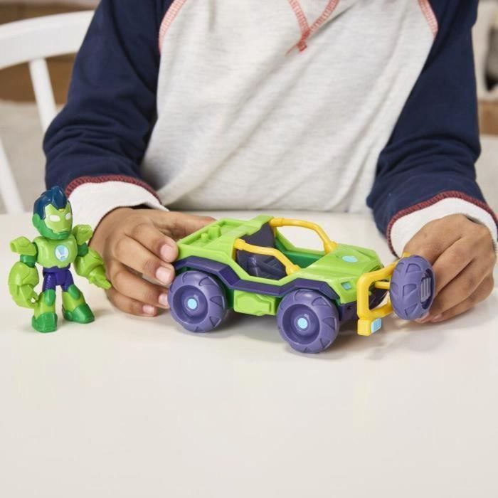 Hasbro HASG14725P0 Figura Iron Hulk con Vehículo Blindado Bolide, Marvel Iron Man y Amigos, +3 Años 3 Hasbro HASG14725P0 Figura Iron Hulk con Vehículo Blindado Bolide, Marvel Iron Man y Amigos, +3 Años 3