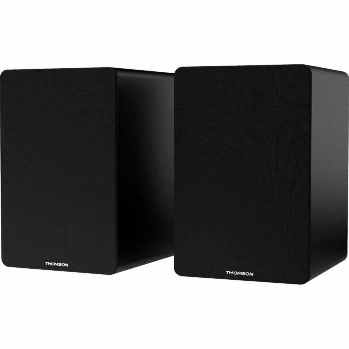 Juego de dos altavoces - THOMSON - WS400DUO - 2x 7,5W - Negro 1