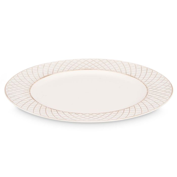 Portavelas Rombos Blanco Envejecido 33Cm Giftdecor (24 Unidades) 1 Portavelas Rombos Blanco Envejecido 33Cm Giftdecor (24 Unidades) 1