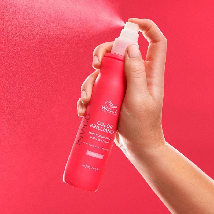 Wella Professionals Invigo Color Brilliance Spray Miracle BB Cabello Teñido Acondicionador Desenredante 150 ml 3