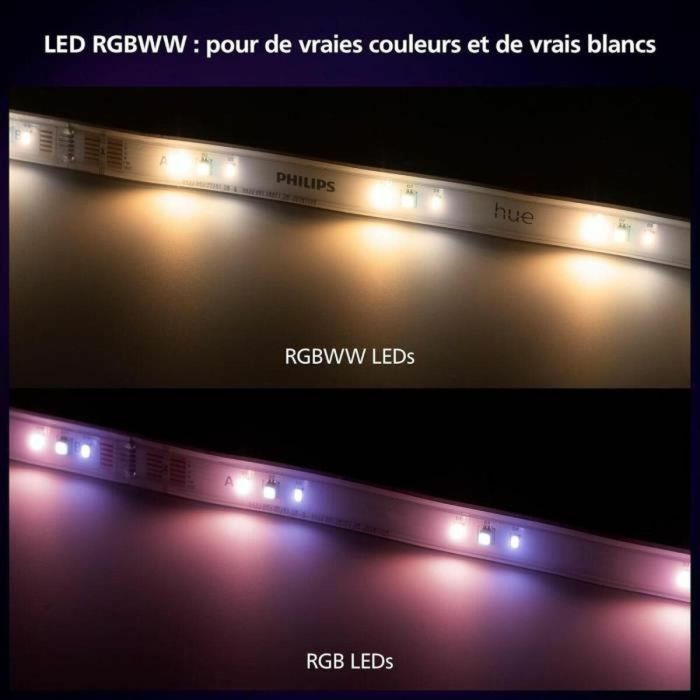 Philips Hue PHI1724257564200 Lightstrip Tira de Luz LED Integrado Conectada 5m Blanco - Solo la Tira 1 Philips Hue PHI1724257564200 Lightstrip Tira de Luz LED Integrado Conectada 5m Blanco - Solo la Tira 1