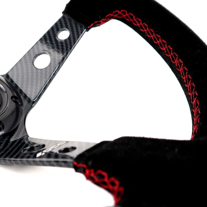 Volante Racing OCC Motorsport Negro Negro/Rojo Rojo/Negro Ø 35 cm 2