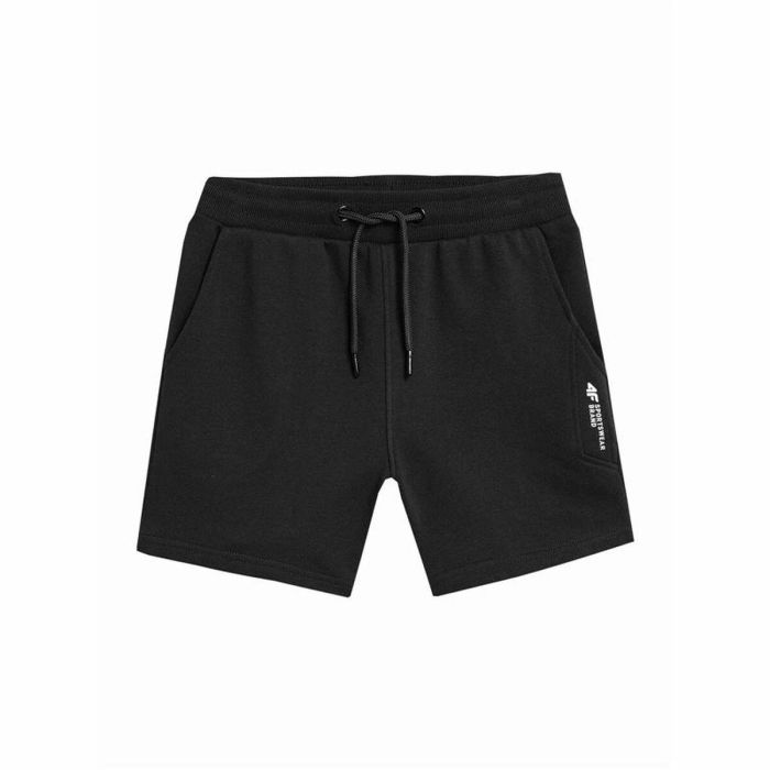 Pantalones Cortos Deportivos para Niños 4F M049 Negro 0 Pantalones Cortos Deportivos para Niños 4F M049 Negro 0