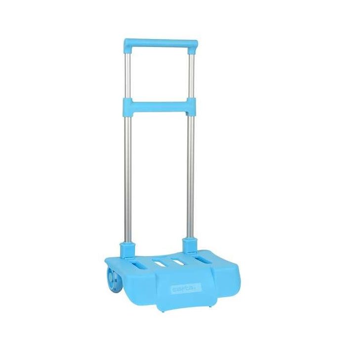 Safta 298C Carro Portameriendas Plegable Celeste Para Niños 3+ Años