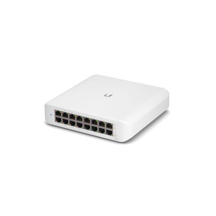 Ubiquiti USW-LITE-16-POE UniFi Switch 16 Puertos GbE PoE/PoE+ L2 SMB - Velocidad 16 Gbps 0 Ubiquiti USW-LITE-16-POE UniFi Switch 16 Puertos GbE PoE/PoE+ L2 SMB - Velocidad 16 Gbps 0