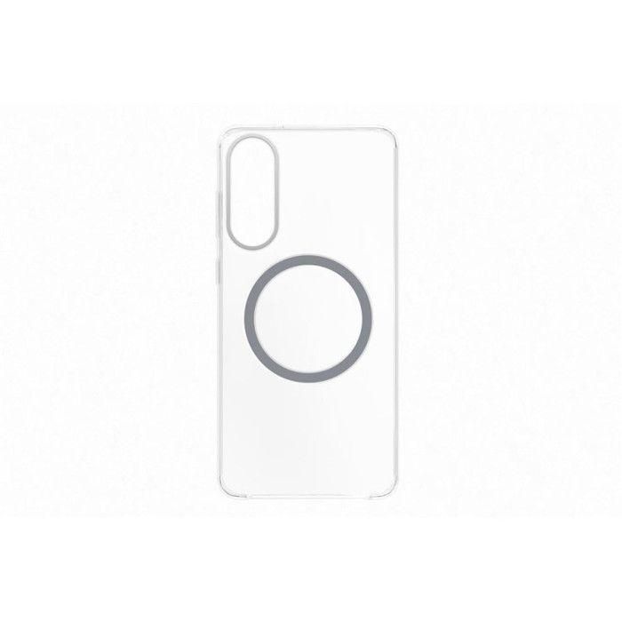 Samsung SAM1748558293060 Funda magnética transparente para Samsung Galaxy S25 Edge