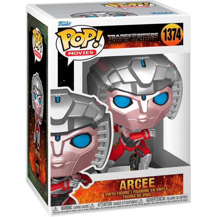 Funko Figura POP Transformers Arcee de Vinilo 9cm