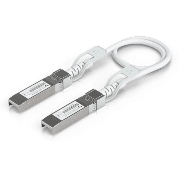 Ubiquiti UACC-Uplink-SFP28-0.3M UniFi Uplink Cable SFP28 blanco 0.3m